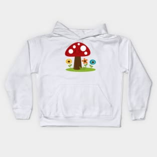 Mushroom 2 Kids Hoodie